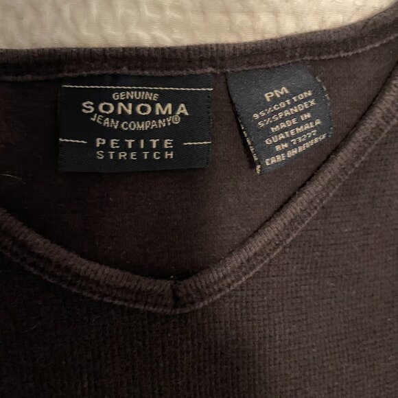 BUNDLE: Petite Medium V-Neck Tshirts - Sonoma Petite Brand - Picture 9 of 10